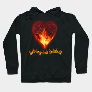 Love On Fire Hoodie